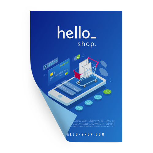 Blueback Printed Posters